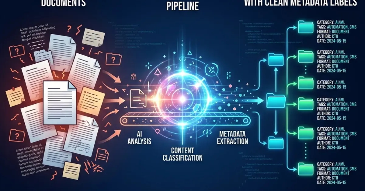 Automated Metadata and Taxonomy